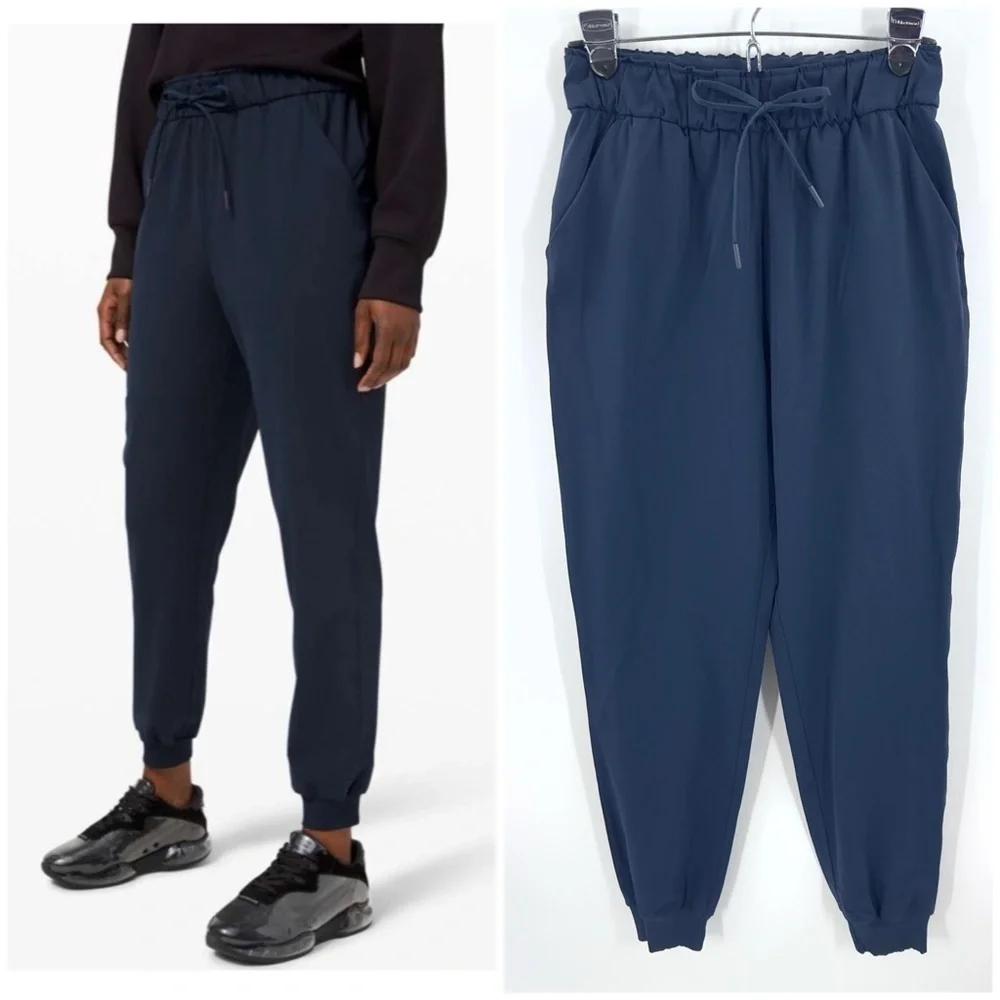Lululemon Keep Moving Joggers Womens 6 Pockets Performance Athleisure Casual